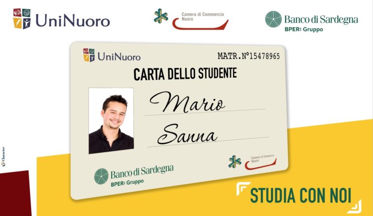 Carta dello studente – UniNuoro